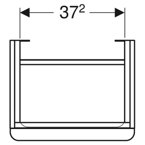 Шкафчик Smyle Square для раковины 45